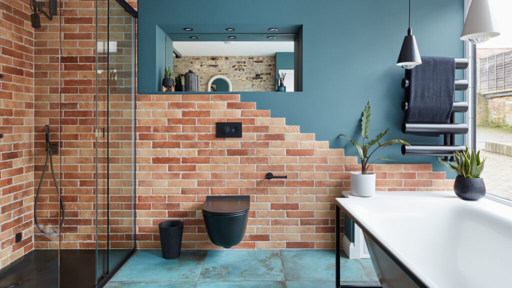 VillageBathrooms- Industrial bathroom design